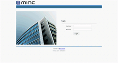 Desktop Screenshot of minconline.minc.com.au